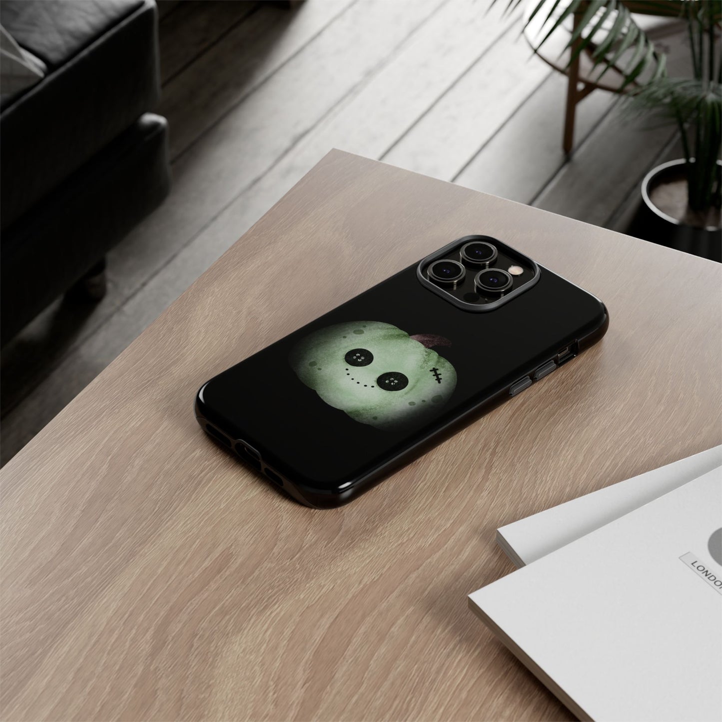 Custodia iPhone Halloween con Zucca Zombie π