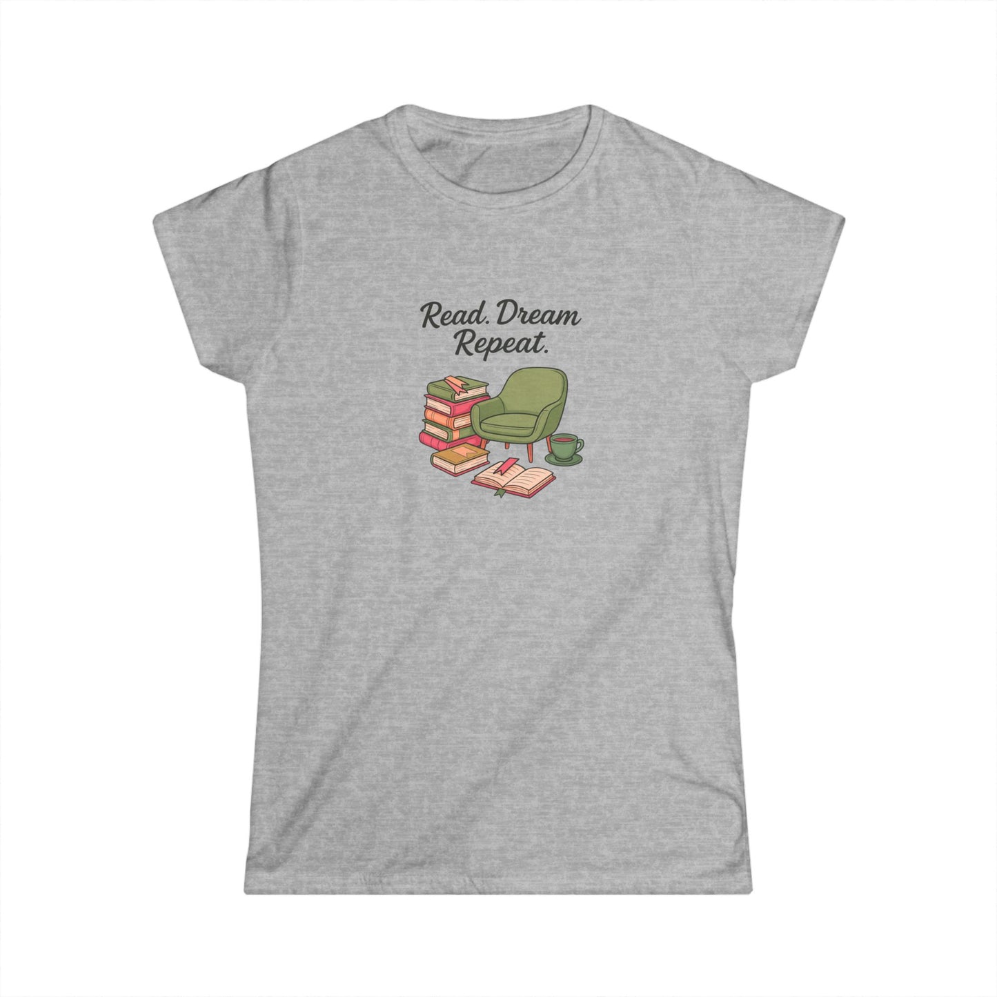 READ. DREAM. REPEAT T-shirt Donna