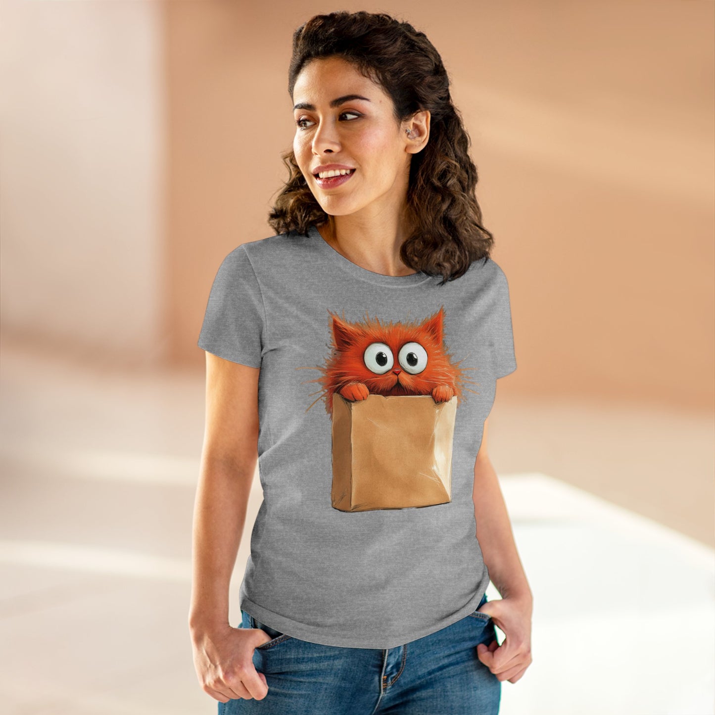 NON DIRE GATTO SE NON CE L'HAI NEL SACCO T-Shirt Donna