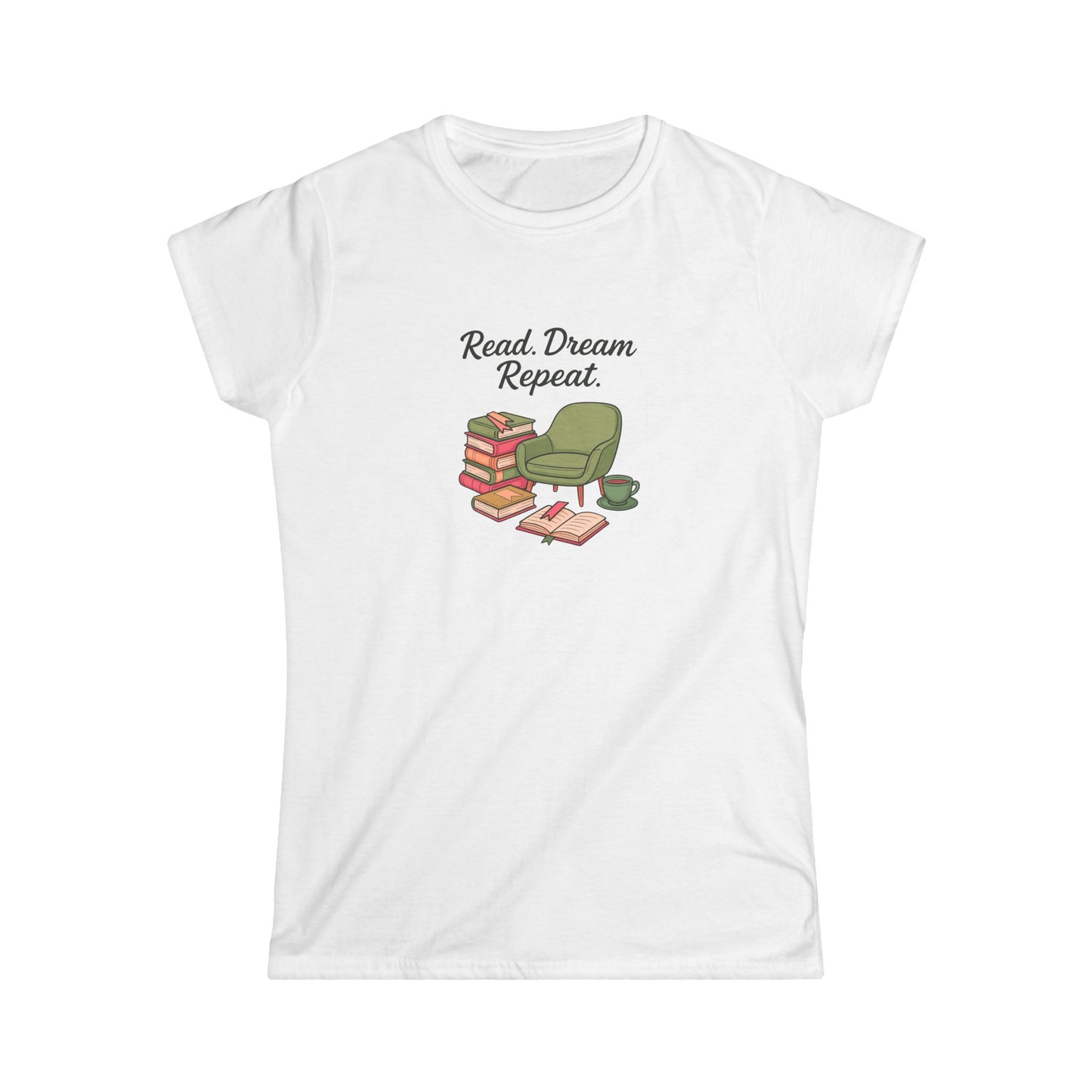 READ. DREAM. REPEAT T-shirt Donna