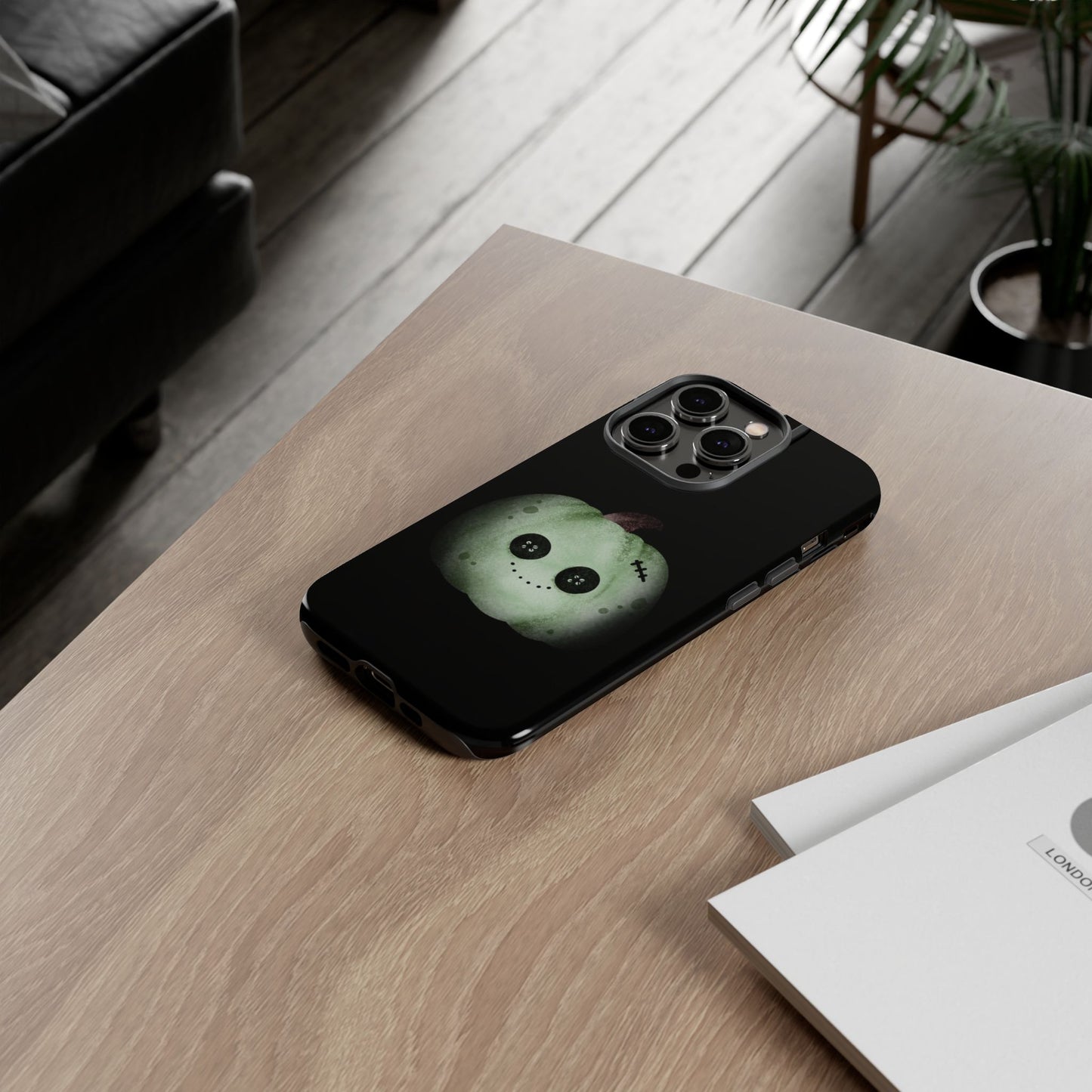 Custodia iPhone Halloween con Zucca Zombie π