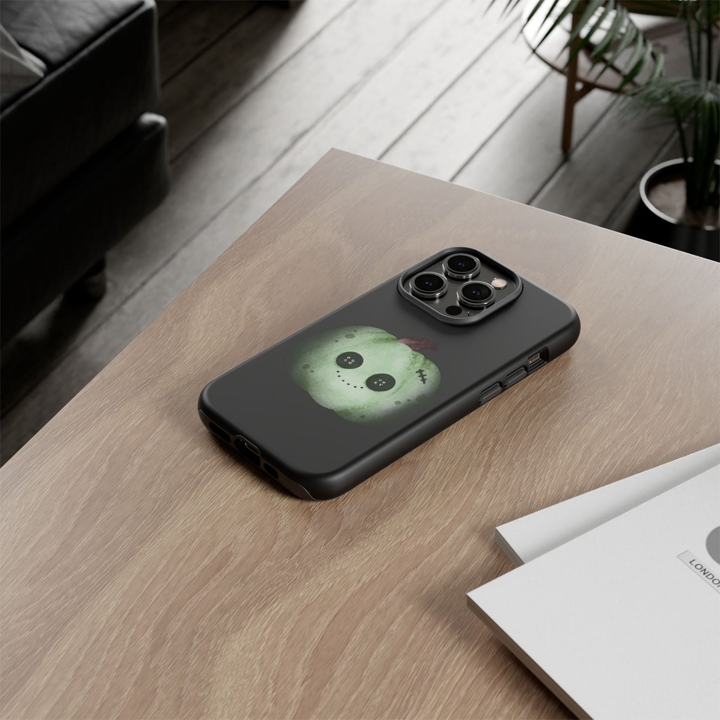 Custodia iPhone Halloween con Zucca Zombie π