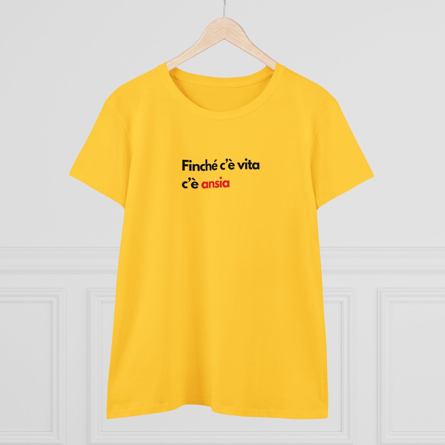 C'È ANSIA T-Shirt Donna