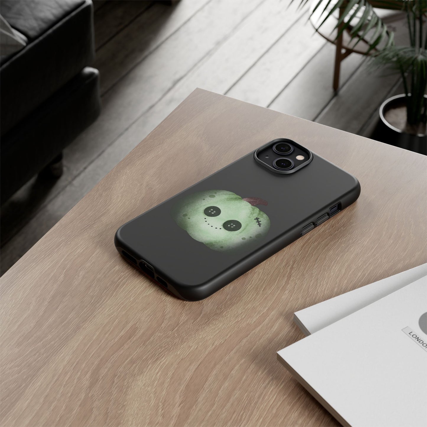 Custodia iPhone Halloween con Zucca Zombie π