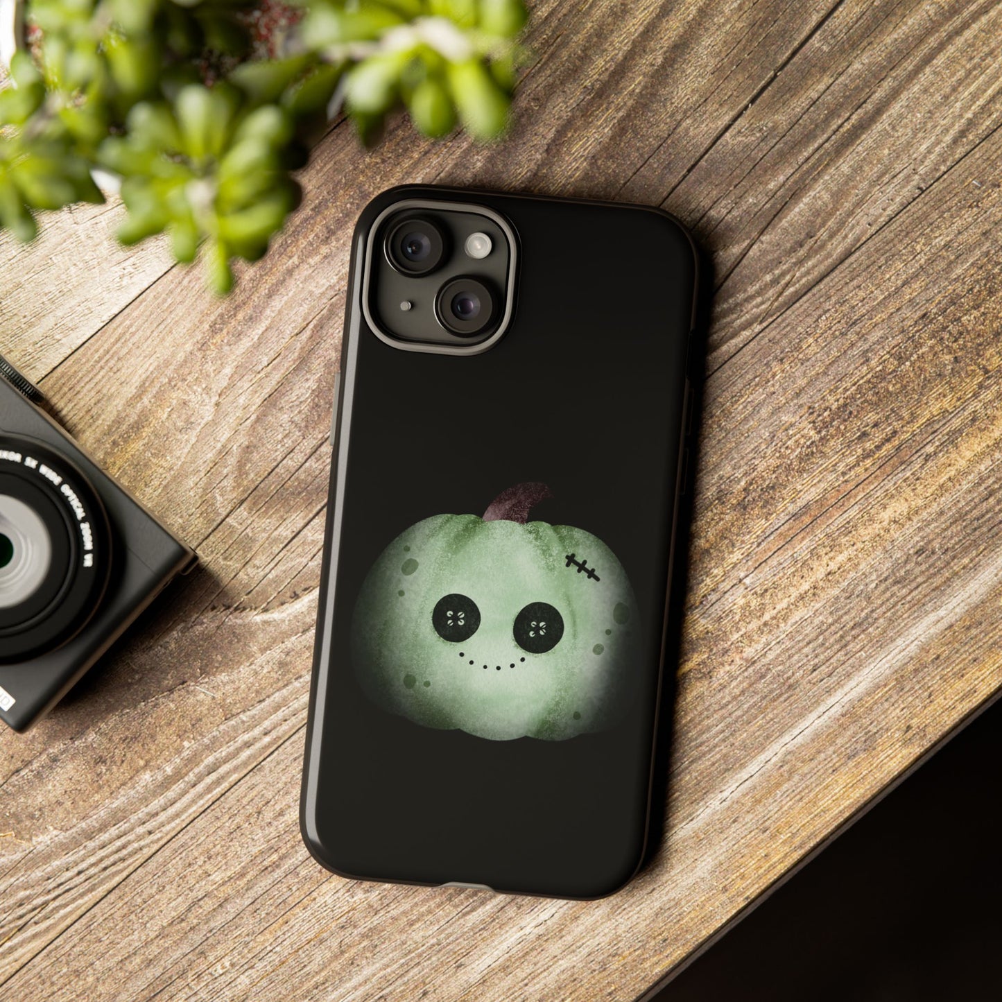 Custodia iPhone Halloween con Zucca Zombie π