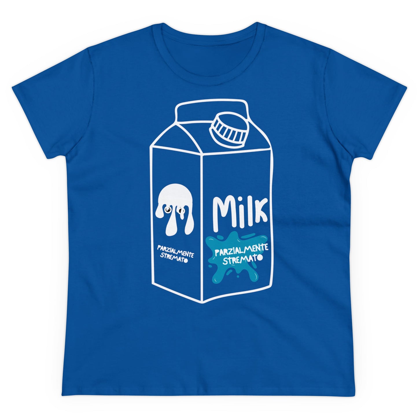 PARZIALMENTE STREMATO T-Shirt Donna
