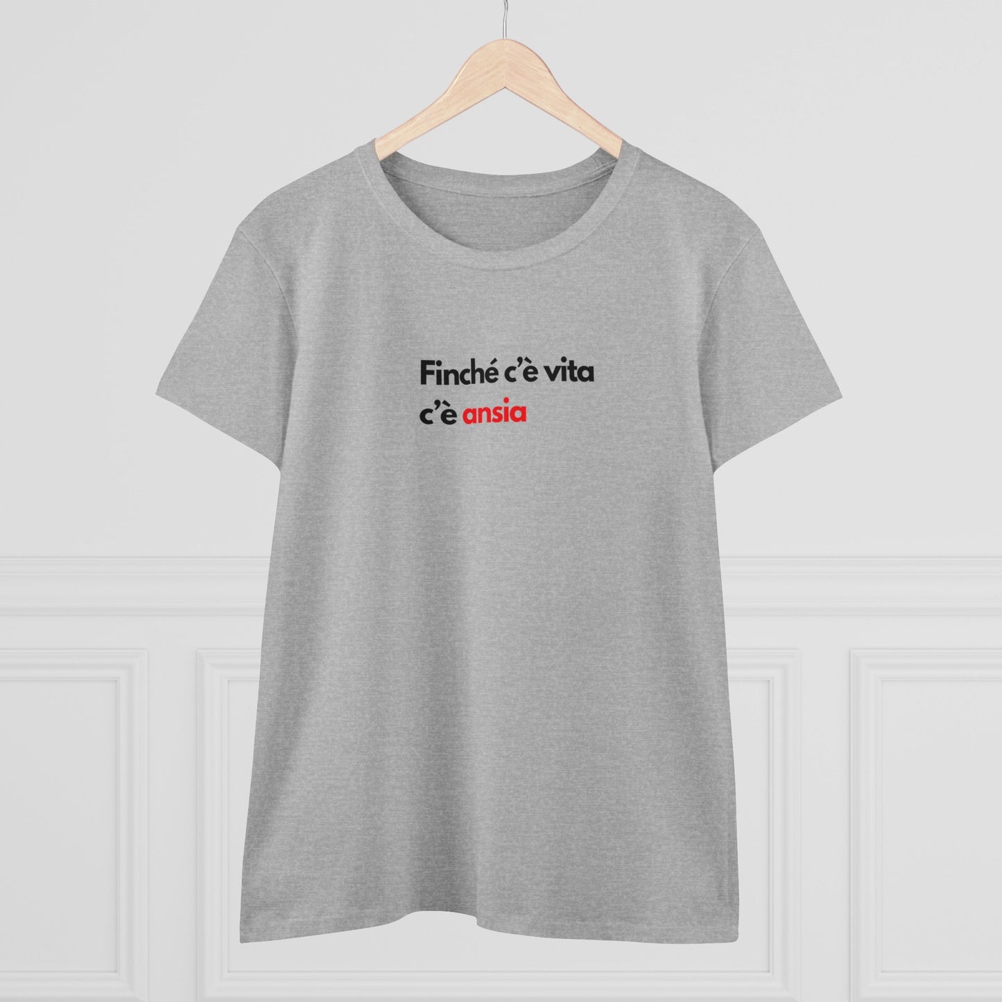 C'È ANSIA T-Shirt Donna
