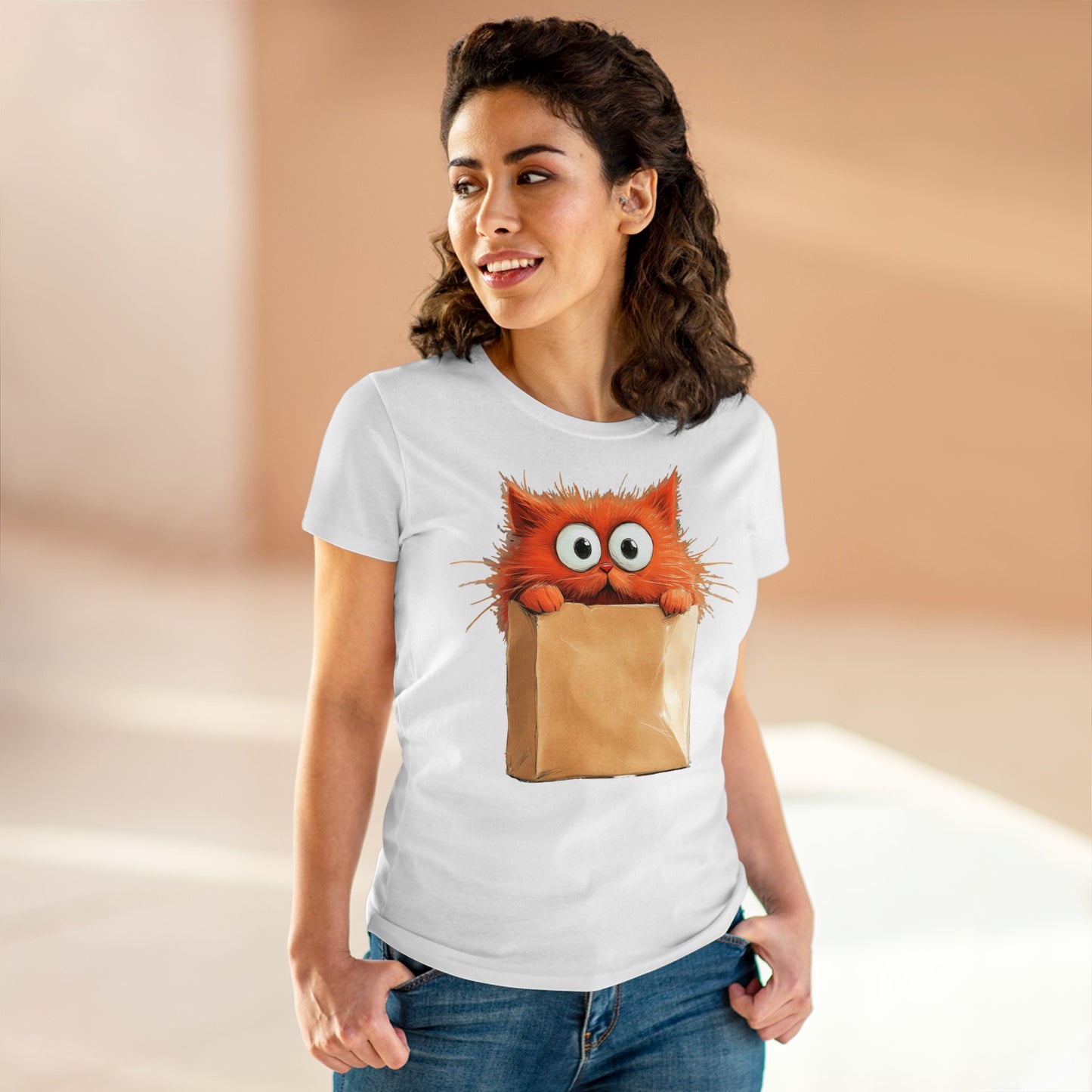 NON DIRE GATTO SE NON CE L'HAI NEL SACCO T-Shirt Donna