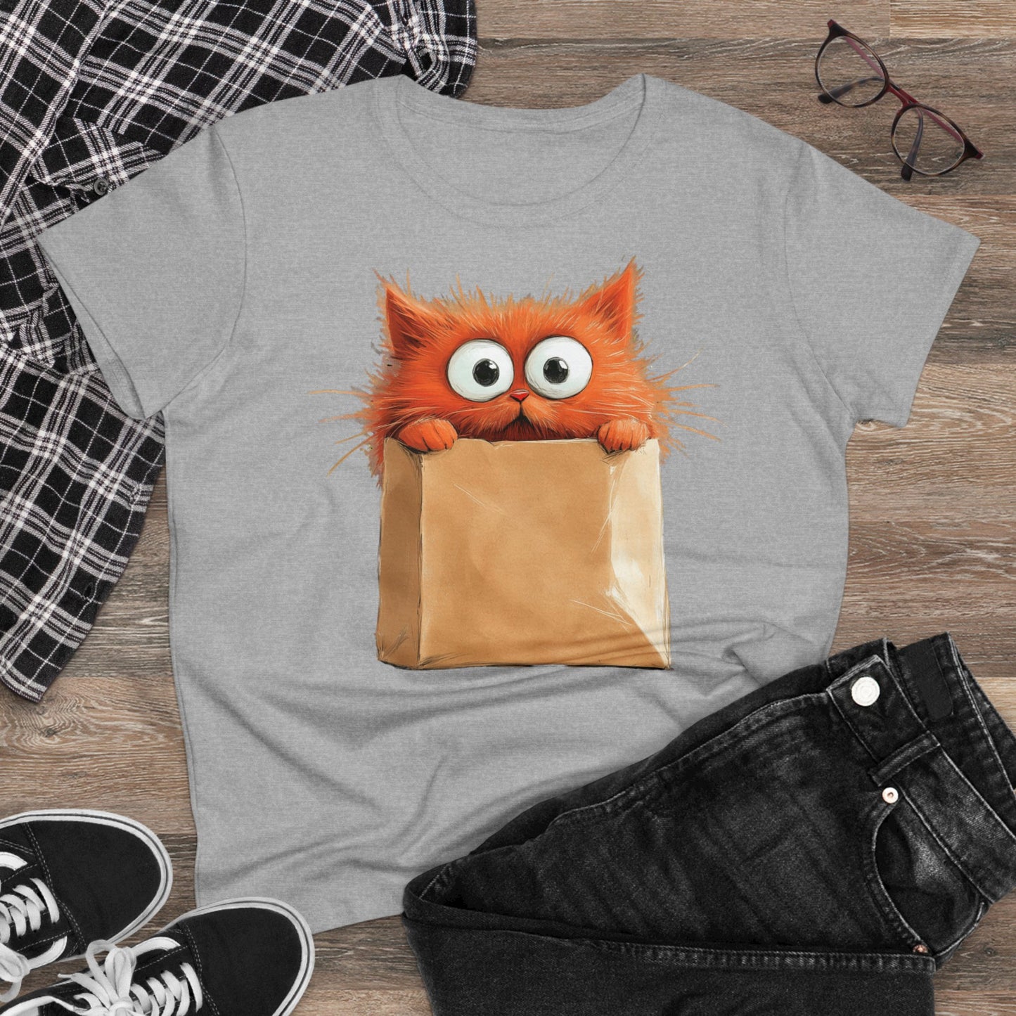 NON DIRE GATTO SE NON CE L'HAI NEL SACCO T-Shirt Donna