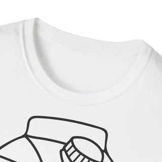 T-shirt Unisex PARZIALMENTE STREMATO Stile Casual unisce comfort e stile moderno. Perfetta per outfit quotidiani, relax o streetwear con un tocco ironico.
