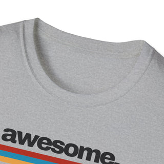 T-shirt Unisex AWESOME Stile Casual Moda | Maglietta unisex awesome casual | T-shirt moderna unisex lifestyle | Maglietta unisex design minimal