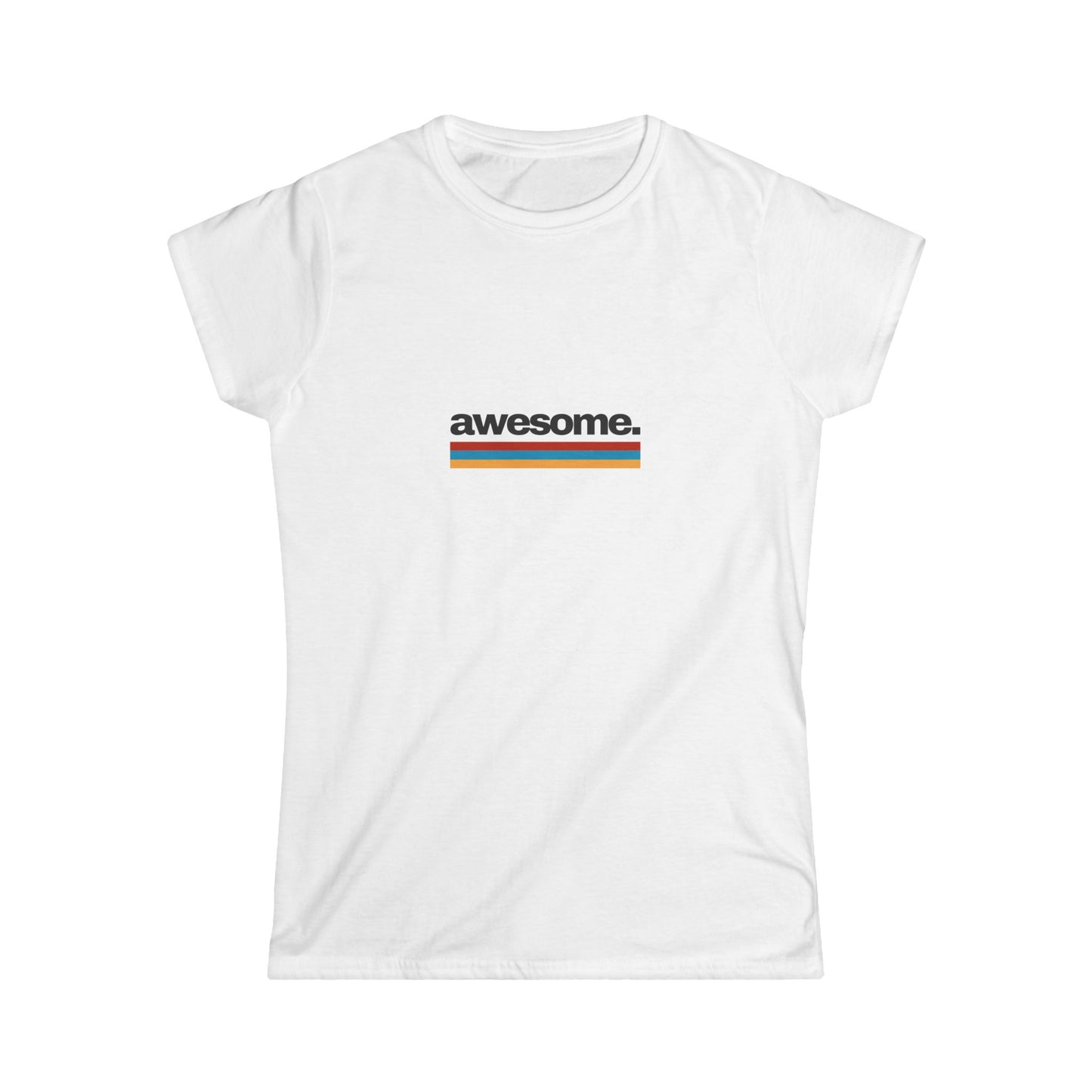 Awesome T-Shirt Donna Stile Casual Moderno | Maglietta donna positiva | T-shirt entusiasmo donna | Abbigliamento donna casual trendy