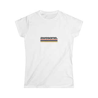 Awesome T-Shirt Donna Stile Casual Moderno | Maglietta donna positiva | T-shirt entusiasmo donna | Abbigliamento donna casual trendy