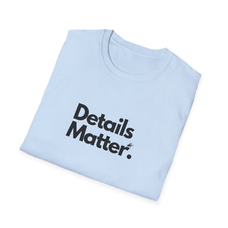 T-shirt Unisex DETAILS MATTER Stile Casual Moda | Maglietta unisex details matter | T-shirt lifestyle unisex moderna | Maglietta unisex design motivazionale