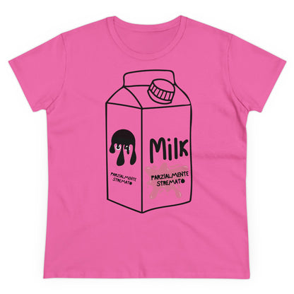 PARZIALMENTE STREMATO T-Shirt Donna