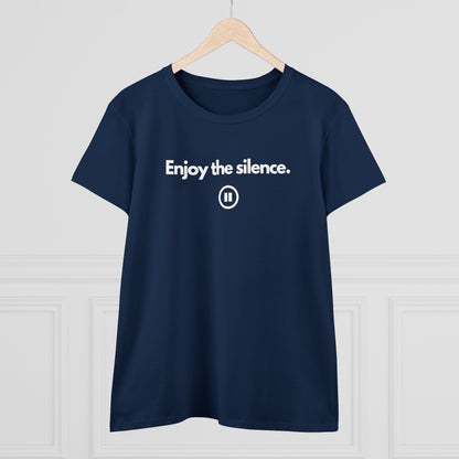 ENJOY THE SILENCE Women's T-Shirt