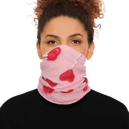 NECK WARMER SCARF Hearts