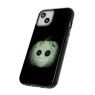 Custodia iPhone Halloween Zucca Zombie Cover | Cover iPhone zucca zombie divertente | Custodia iPhone tema halloween originale | Cover protettiva iPhone halloween