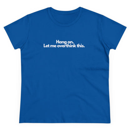 OVERTHINK T-Shirt Donna
