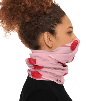 NECK WARMER SCARF Hearts