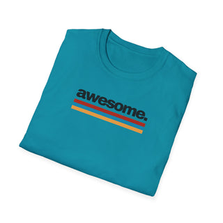 T-shirt Unisex AWESOME Stile Casual Moda | Maglietta unisex awesome casual | T-shirt moderna unisex lifestyle | Maglietta unisex design minimal