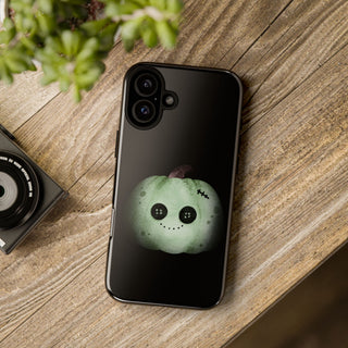 Custodia iPhone Halloween Zucca Zombie Cover | Cover iPhone zucca zombie divertente | Custodia iPhone tema halloween originale | Cover protettiva iPhone halloween