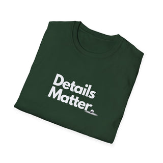 T-shirt Unisex DETAILS MATTER Stile Casual Moda | Maglietta unisex details matter | T-shirt lifestyle unisex moderna | Maglietta unisex design motivazionale