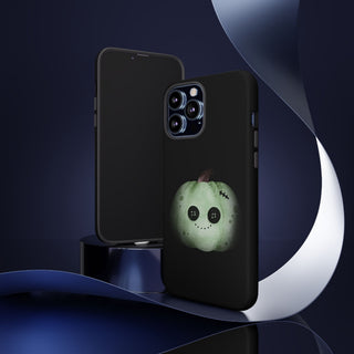 Custodia iPhone Halloween Zucca Zombie Cover | Cover iPhone zucca zombie divertente | Custodia iPhone tema halloween originale | Cover protettiva iPhone halloween