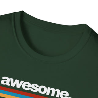 T-shirt Unisex AWESOME Stile Casual Moda | Maglietta unisex awesome casual | T-shirt moderna unisex lifestyle | Maglietta unisex design minimal