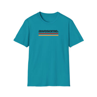 T-shirt Unisex AWESOME Stile Casual Moda | Maglietta unisex awesome casual | T-shirt moderna unisex lifestyle | Maglietta unisex design minimal