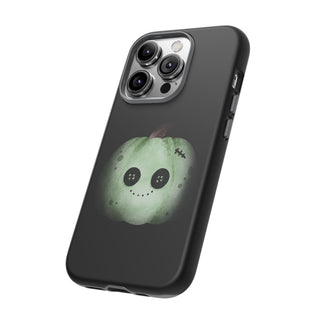 Custodia iPhone Halloween Zucca Zombie Cover | Cover iPhone zucca zombie divertente | Custodia iPhone tema halloween originale | Cover protettiva iPhone halloween