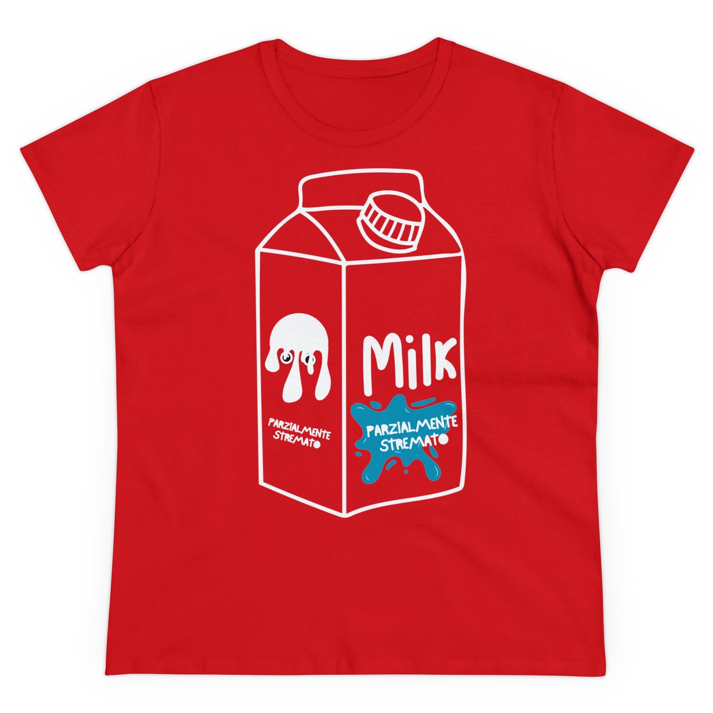 PARZIALMENTE STREMATO T-Shirt Donna