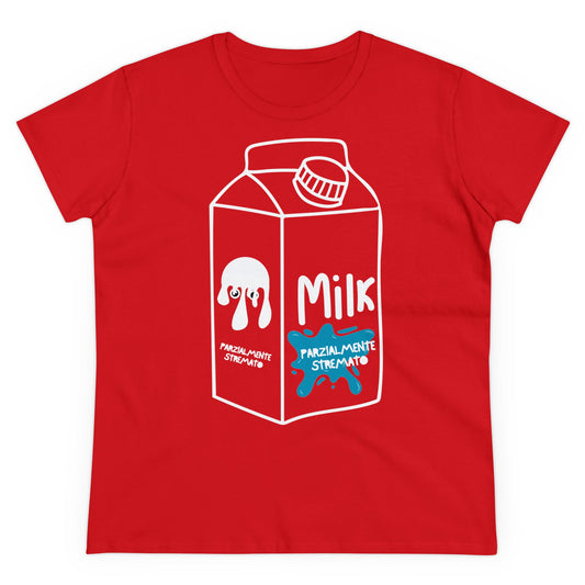 PARZIALMENTE STREMATO T-Shirt Donna