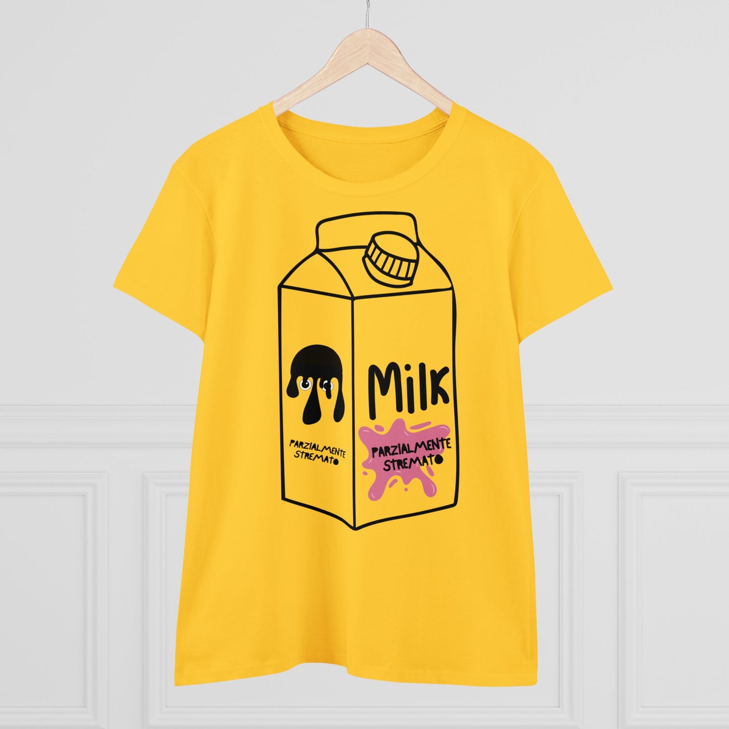 PARZIALMENTE STREMATO T-Shirt Donna