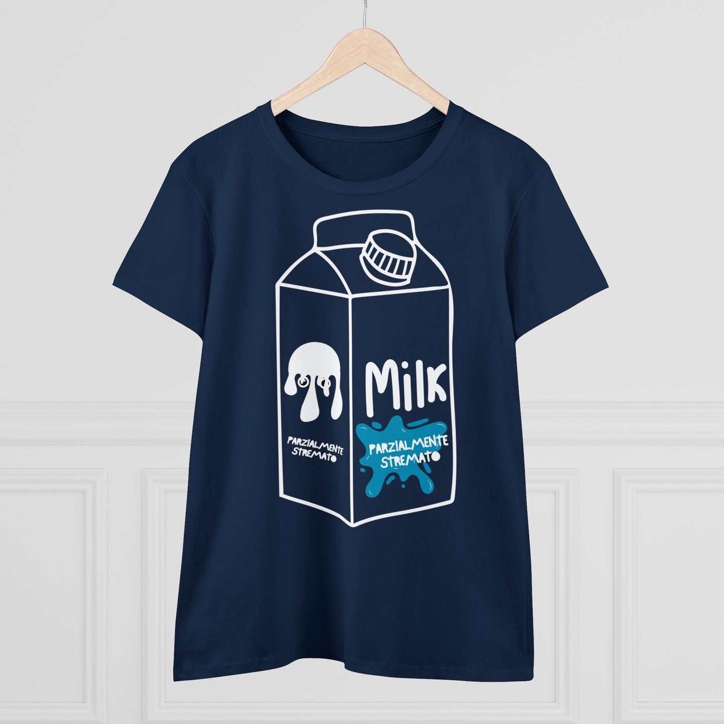 PARZIALMENTE STREMATO T-Shirt Donna