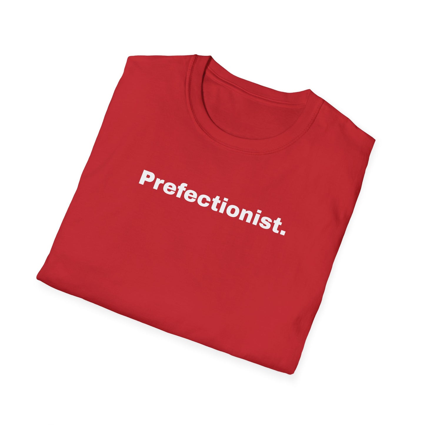 Perfectionist T-Shirt Unisex Stile Casual | Maglietta unisex perfezionista | T-shirt minimal design unisex | Abbigliamento frase stylish unisex