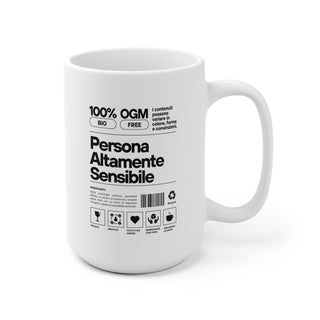 Tazza di ceramica  "Persona Altamente Sensibile"