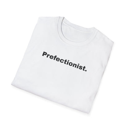 Perfectionist T-Shirt Unisex Stile Casual | Maglietta unisex perfezionista | T-shirt minimal design unisex | Abbigliamento frase stylish unisex