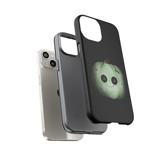 Custodia iPhone Halloween Zucca Zombie Cover | Cover iPhone zucca zombie divertente | Custodia iPhone tema halloween originale | Cover protettiva iPhone halloween