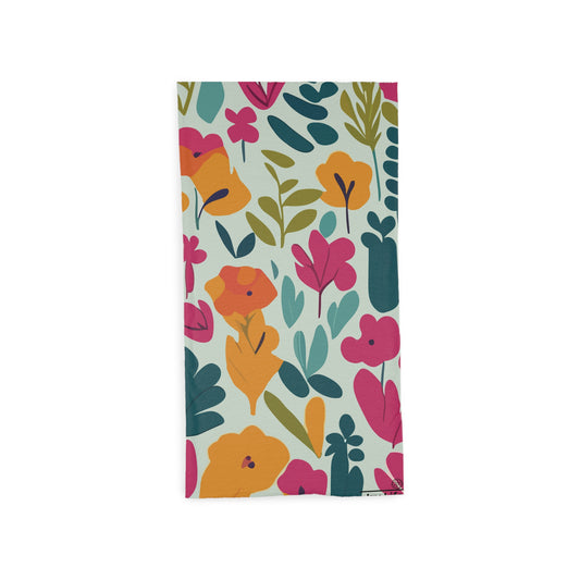 NECK WARMER SCARF Flowers