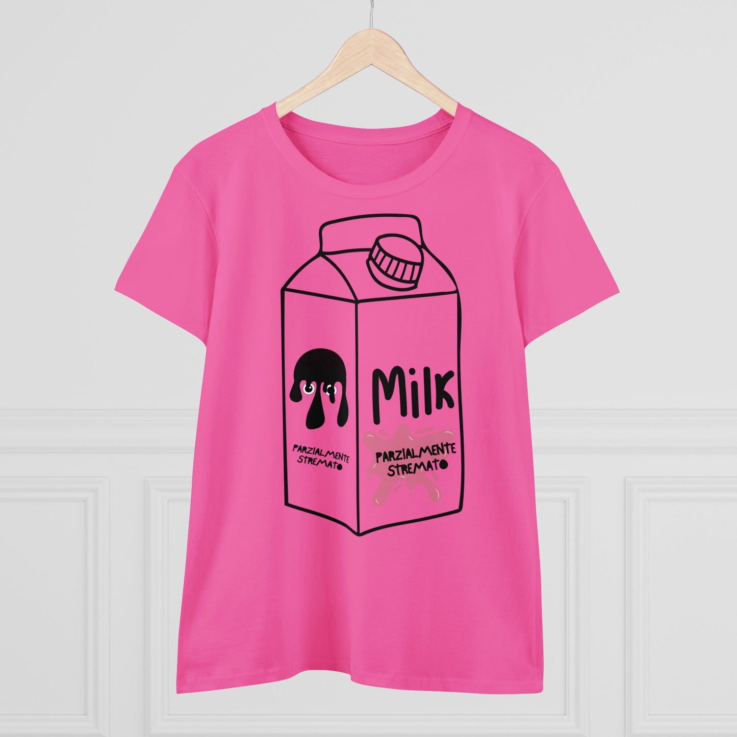 PARZIALMENTE STREMATO T-Shirt Donna
