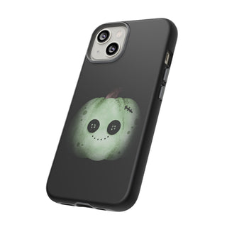 Custodia iPhone Halloween Zucca Zombie Cover | Cover iPhone zucca zombie divertente | Custodia iPhone tema halloween originale | Cover protettiva iPhone halloween