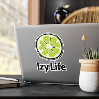 Sticker IZY LIFE Impermeabile Adesivo Originale | Adesivo IZY LIFE resistente all’acqua | Sticker creativo IZY LIFE per laptop | Adesivo impermeabile IZY LIFE design unico