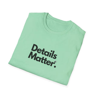 T-shirt Unisex DETAILS MATTER Stile Casual Moda | Maglietta unisex details matter | T-shirt lifestyle unisex moderna | Maglietta unisex design motivazionale