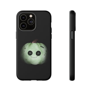 Custodia iPhone Halloween Zucca Zombie Cover | Cover iPhone zucca zombie divertente | Custodia iPhone tema halloween originale | Cover protettiva iPhone halloween