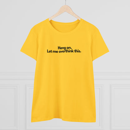 OVERTHINK T-Shirt Donna