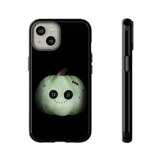 Custodia iPhone Halloween Zucca Zombie Cover | Cover iPhone zucca zombie divertente | Custodia iPhone tema halloween originale | Cover protettiva iPhone halloween
