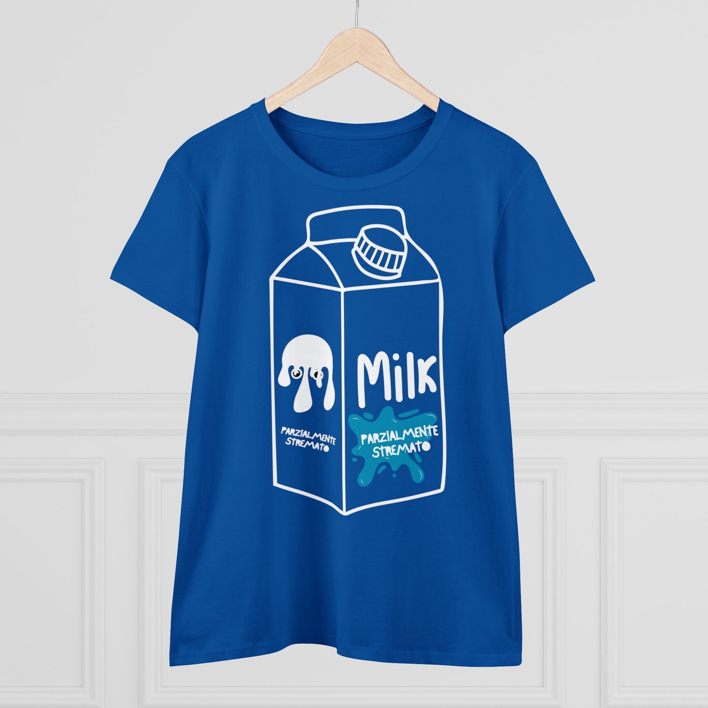 PARZIALMENTE STREMATO T-Shirt Donna