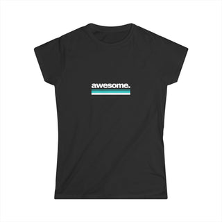 Awesome T-Shirt Donna Stile Casual Moderno | Maglietta donna positiva | T-shirt entusiasmo donna | Abbigliamento donna casual trendy