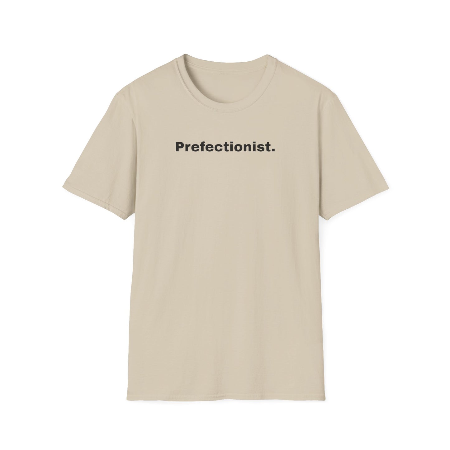 Perfectionist T-Shirt Unisex Stile Casual | Maglietta unisex perfezionista | T-shirt minimal design unisex | Abbigliamento frase stylish unisex